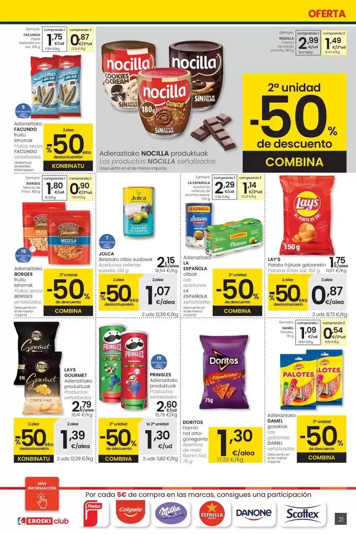 Catálogo de Prezio merkeagoa EROSKI CENTER 13 de marzo al 26 de marzo 2025 - Página 21