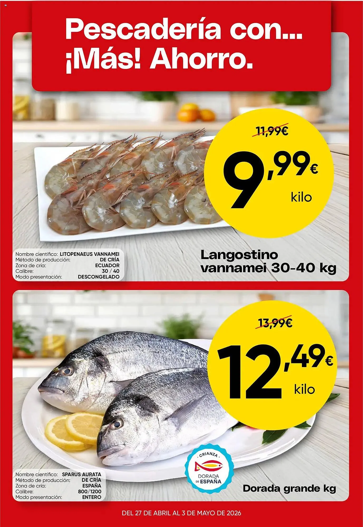 Catálogo de Folleto FROIZ 27 de abril al 3 de mayo 2026 - Página 2