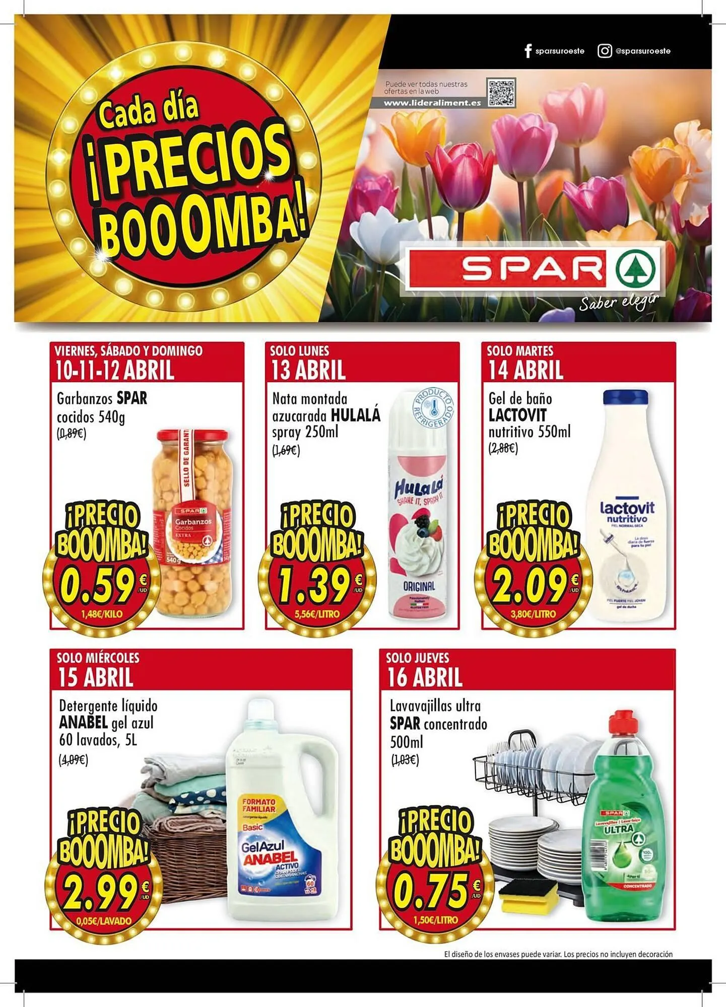 Catálogo de Folleto SPAR 10 de abril al 16 de abril 2026 - Página 1