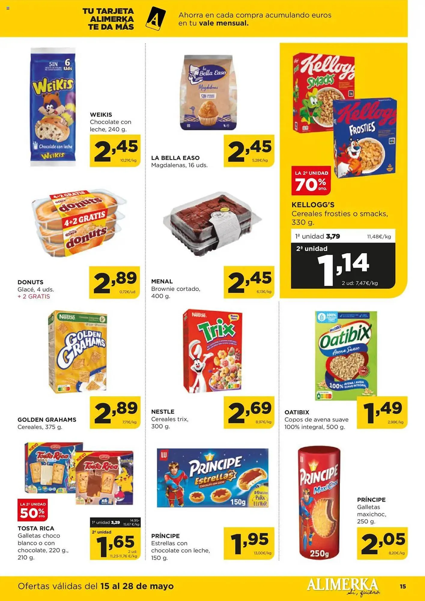 Catálogo de Folleto Alimerka 15 de mayo al 28 de mayo 2025 - Página 15