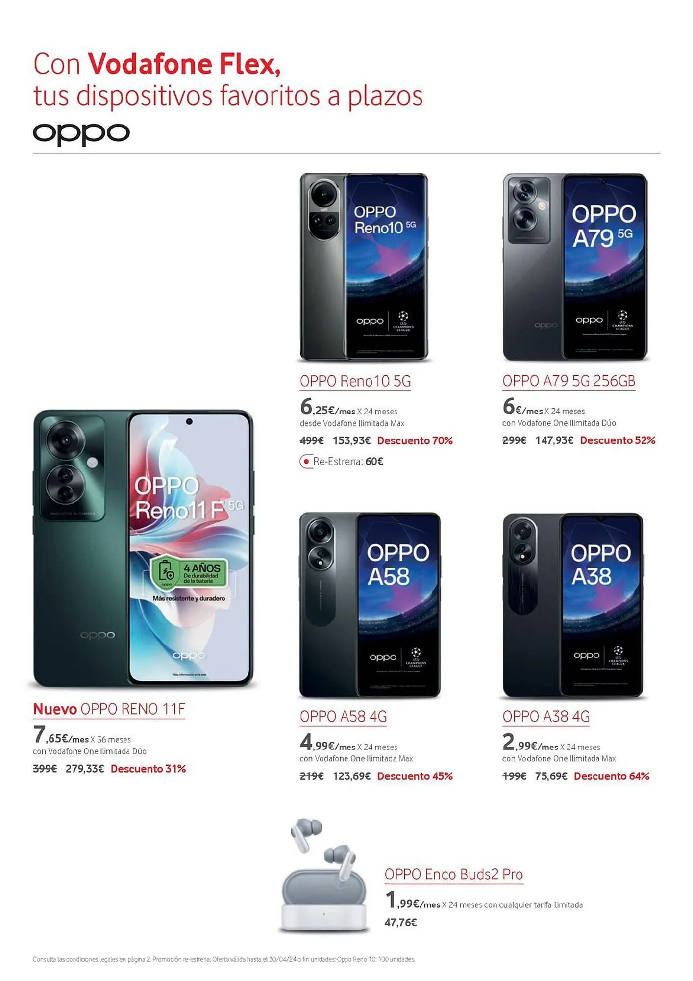 Catálogo de Folleto Vodafone 17 de abril al 31 de mayo 2024 - Página 4