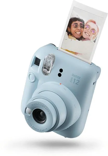 CAMARA DE FOTOS COMPACTA FUJIFILM INSTAX MINI 12 PASTEL BLUE