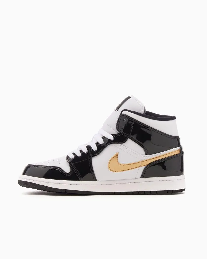 Air Jordan 1 Mid SE "Gold Patent"