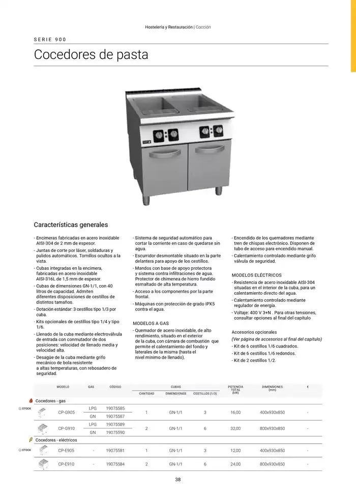 Catálogo de Catálogo Hostelería y Restauración 3 de marzo al 3 de junio 2025 - Página 39