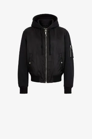 Bomber con parche Animalier Patchwork