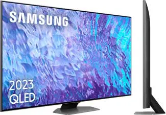 TV QLED 50" - Samsung TQ50Q80CATXXC, UHD 4K, Smart TV, Inteligencia Artificial, Quantum Dot, Gaming Hub, DVB-T2 (H.265), Carbon Silver