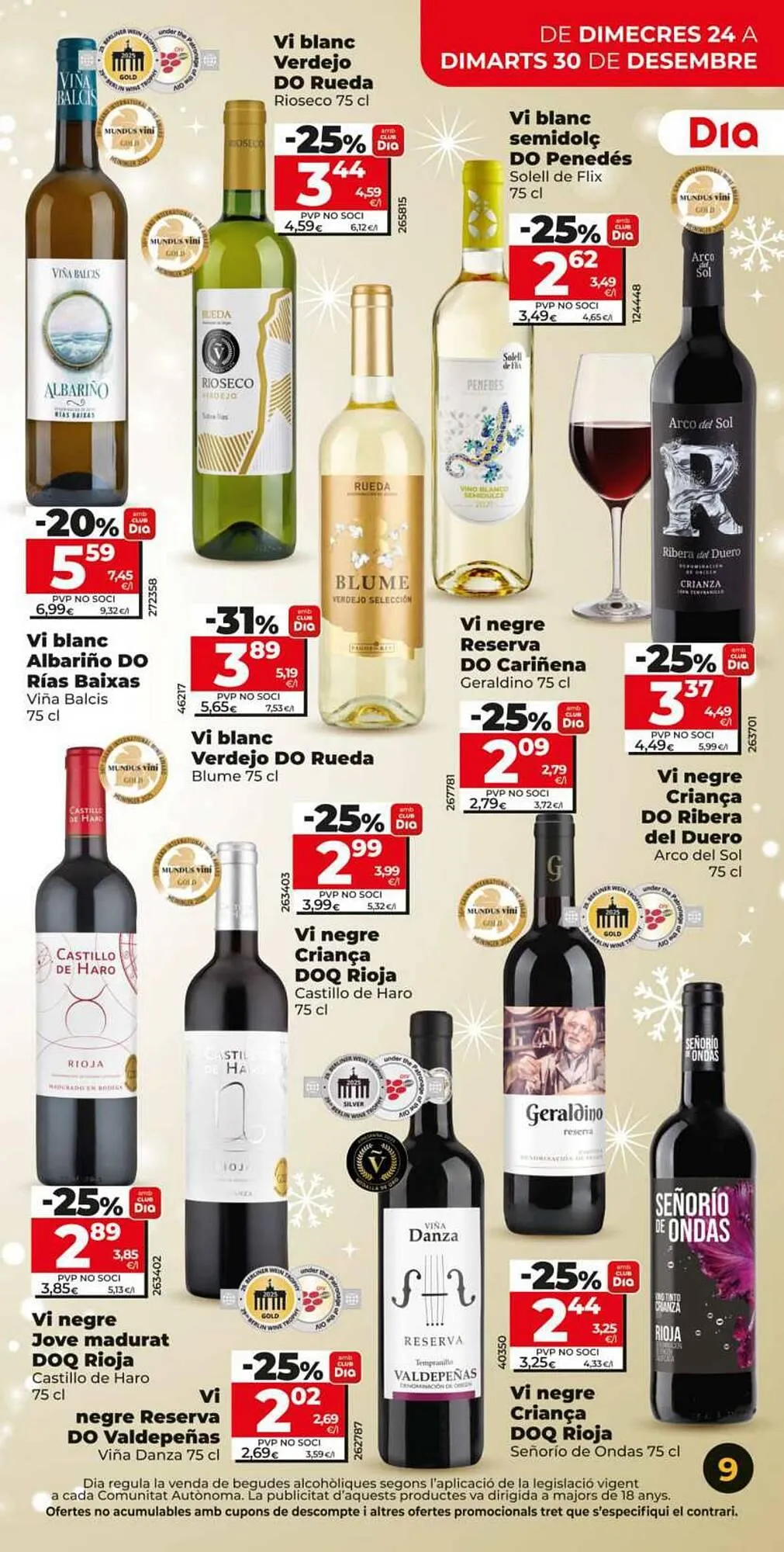 Catálogo de Folleto Dia 24 de diciembre al 30 de diciembre 2025 - Página 9