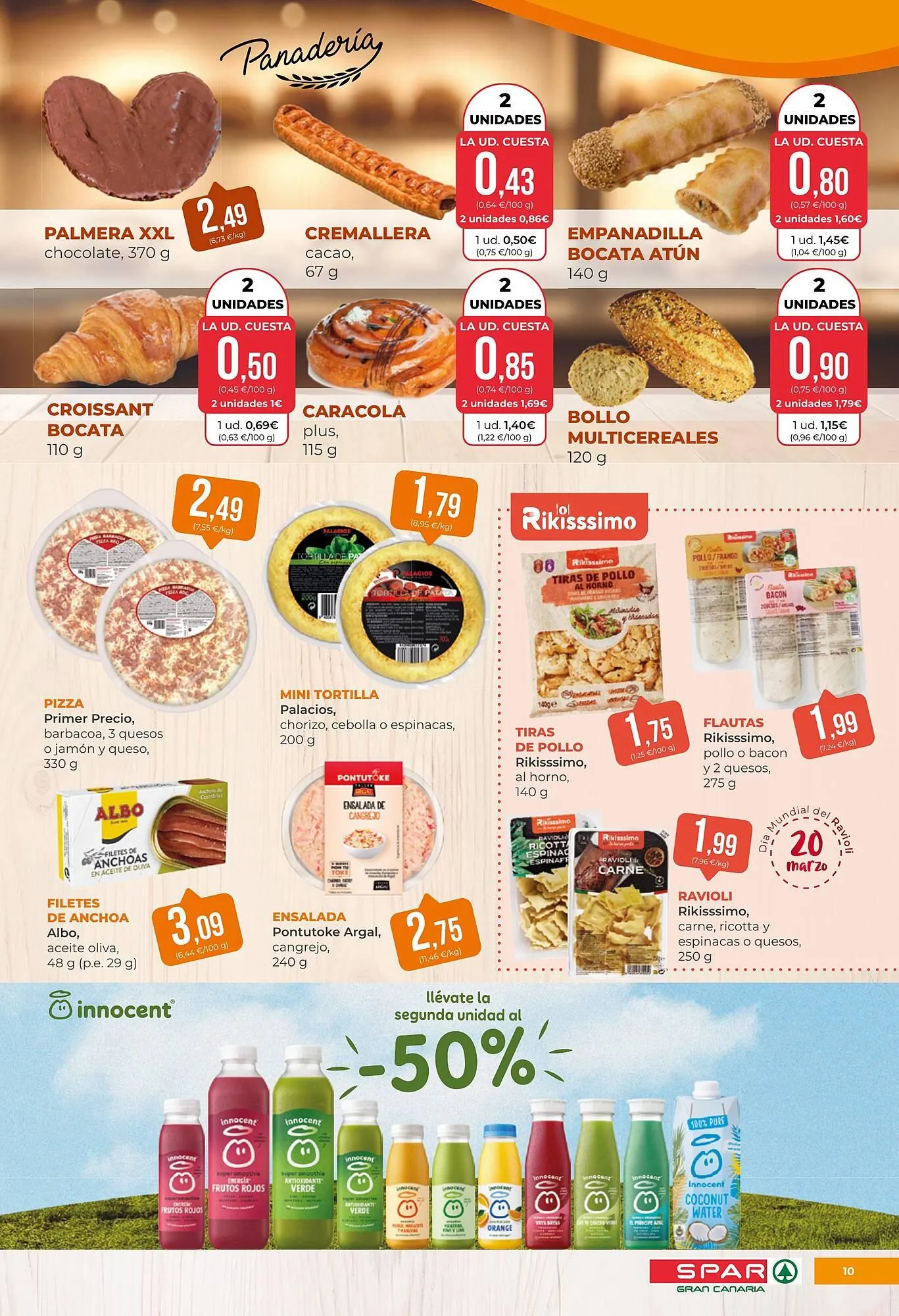 Catálogo de Folleto SPAR Gran Canaria 20 de marzo al 30 de marzo 2026 - Página 10