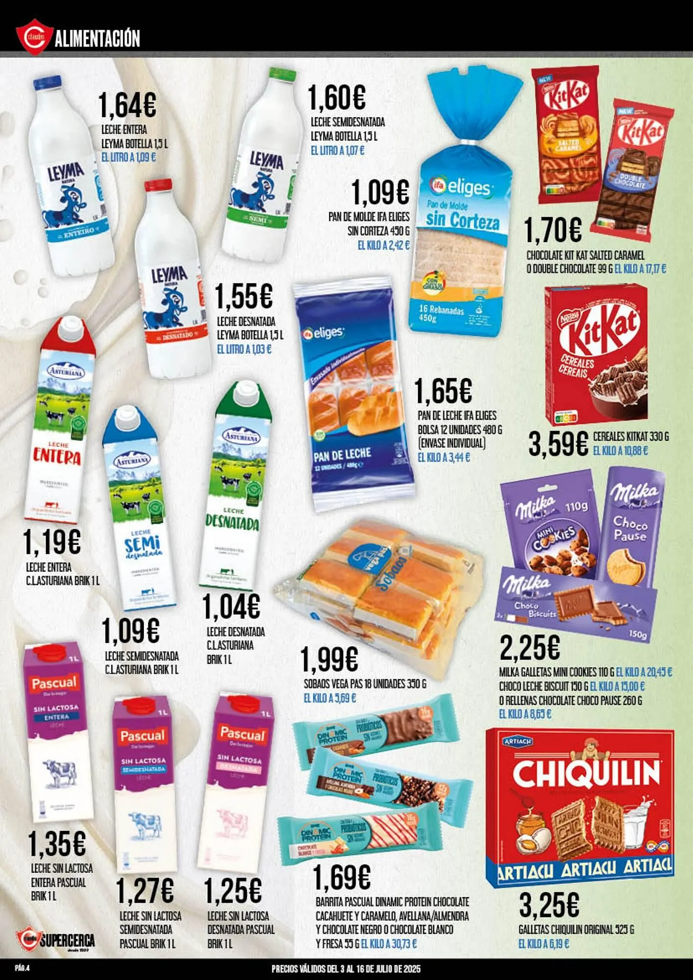 Catálogo de Folleto Claudio 3 de julio al 16 de julio 2025 - Página 4