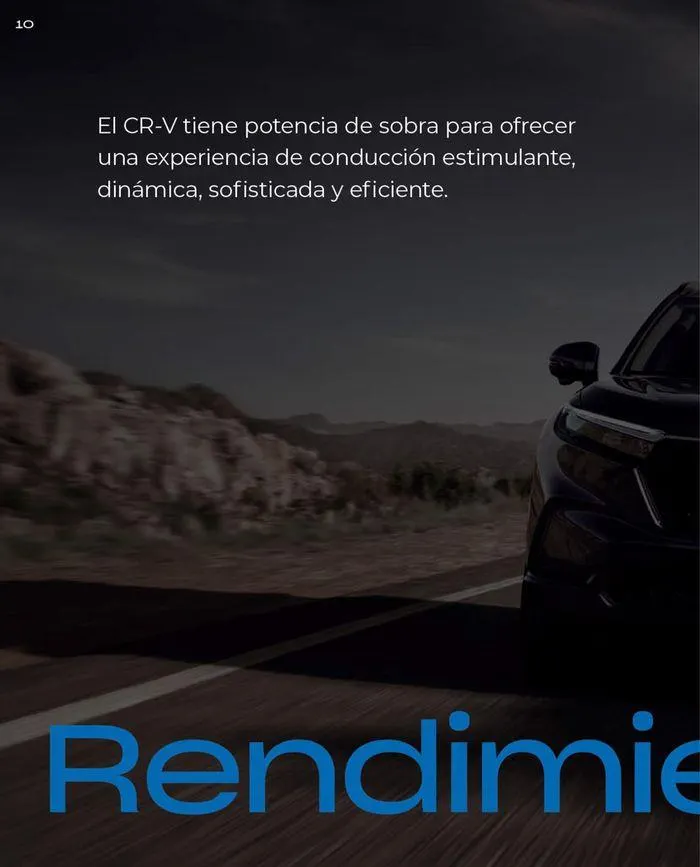 Catálogo de Honda CR-V e:HEV &amp; e:PHEV 9 de agosto al 30 de junio 2025 - Página 10