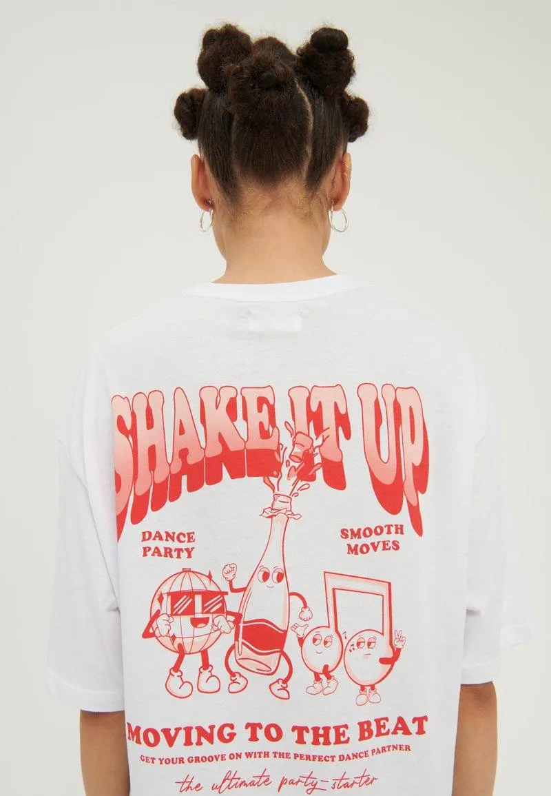 UNISEX - Camiseta estampada - white