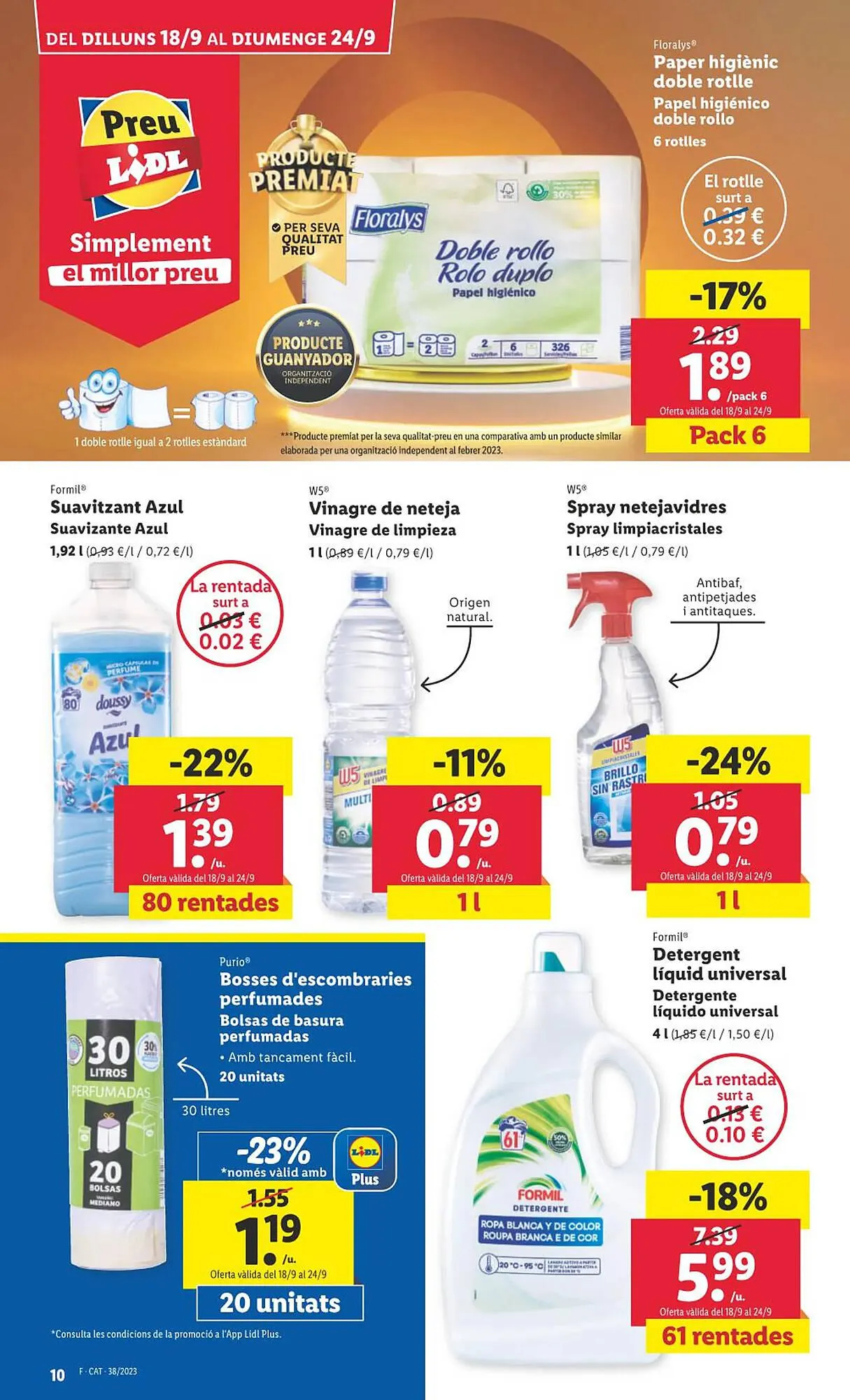 Catálogo de Folleto Lidl 18 de septiembre al 25 de septiembre 2023 - Página 30