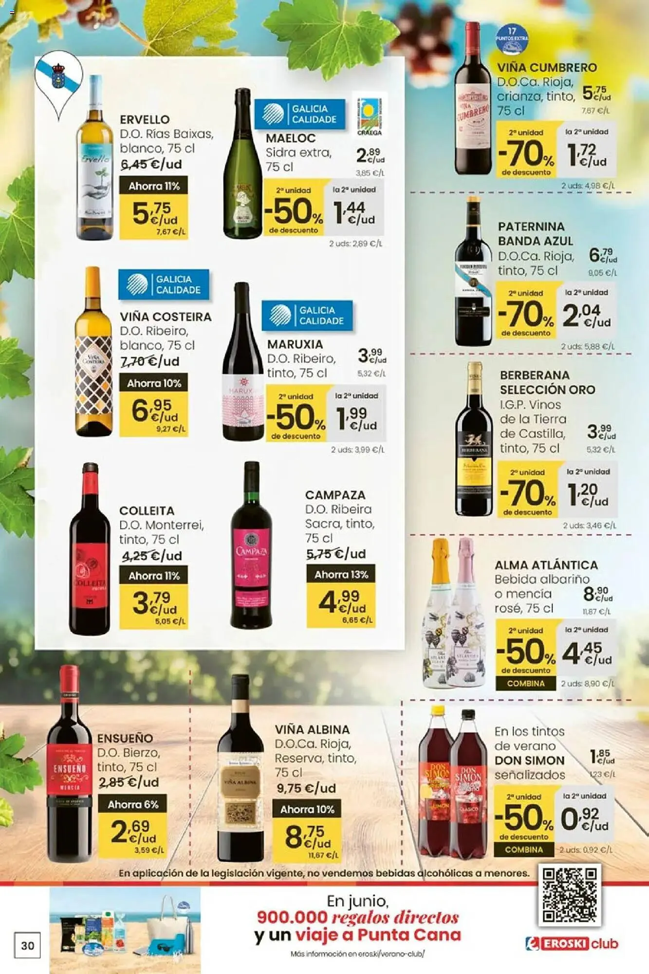 Catálogo de Folleto Eroski 12 de junio al 1 de julio 2025 - Página 30