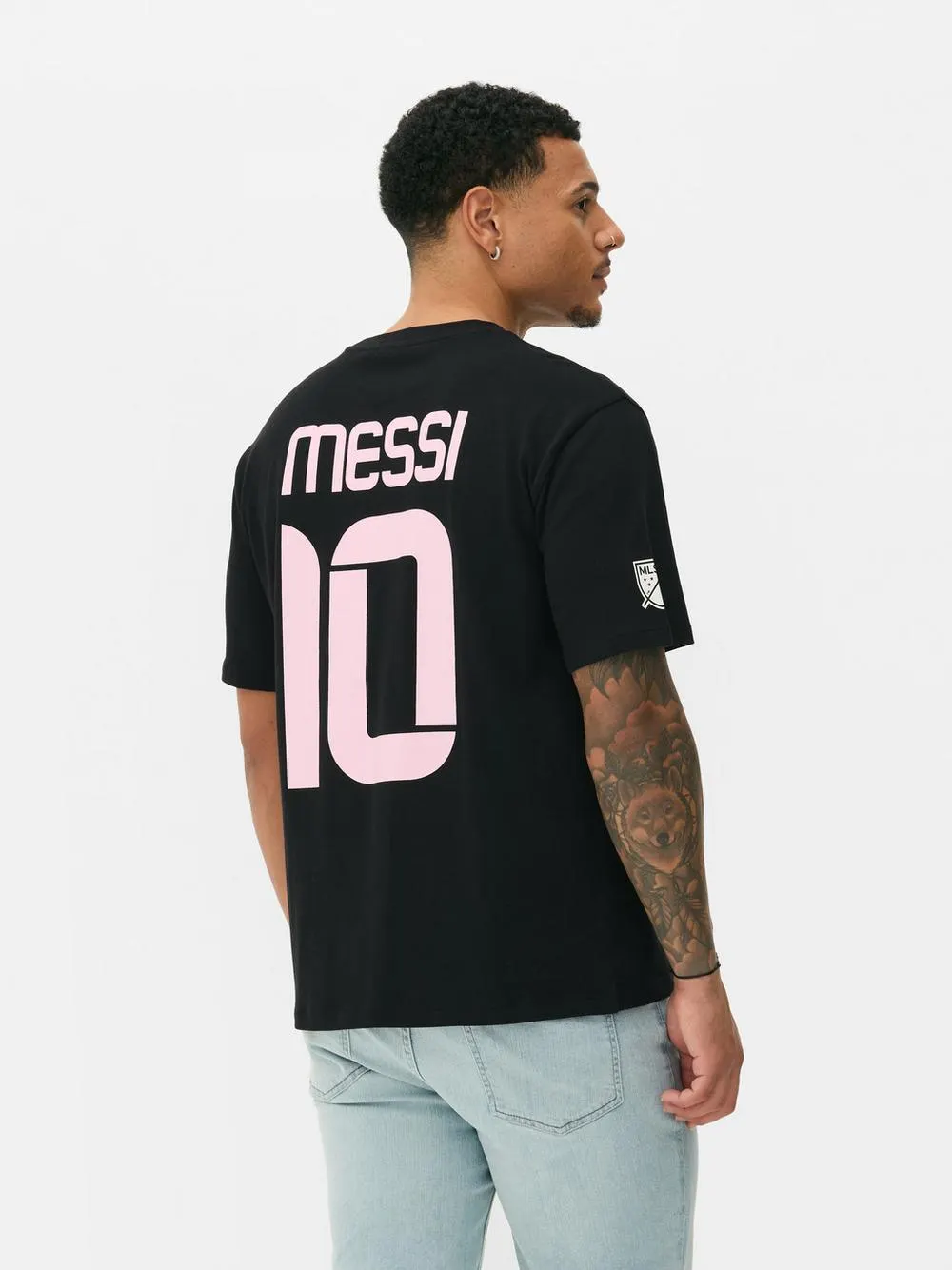 Camiseta bordada del Inter Miami