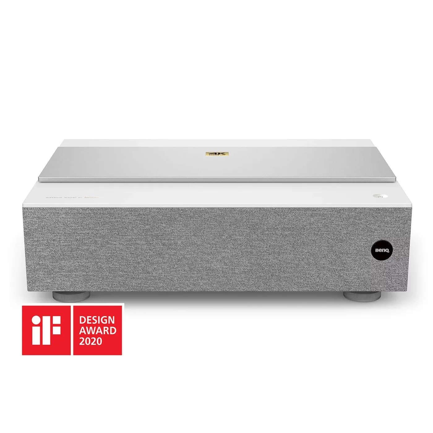 Proyector láser de factor de proyección ultrabajo UHD 4K auténtico con DCI-P3 / Rec. 709 para salas de estar luminosas | V6000