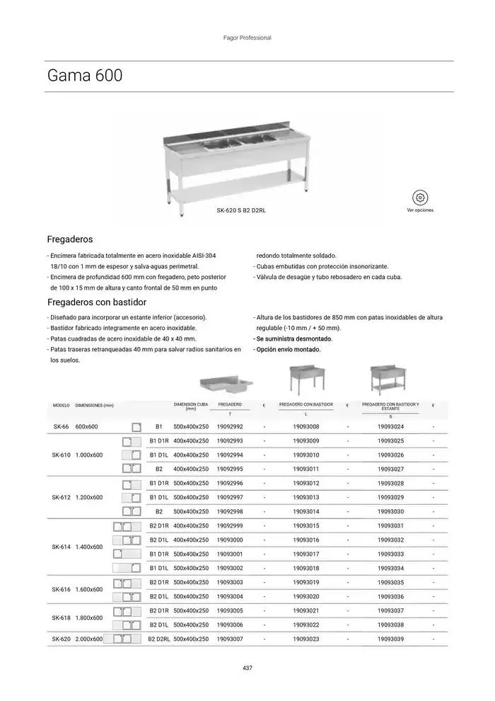 Catálogo de Catálogo Hostelería y Restauración 3 de marzo al 3 de junio 2025 - Página 438