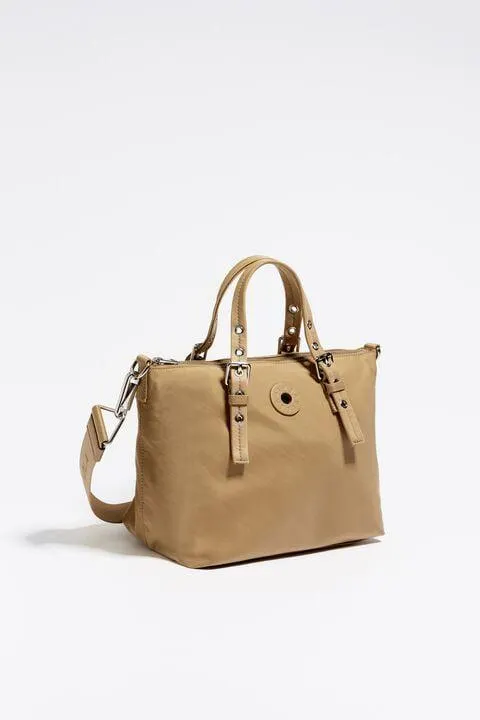 Bolso tote M tostado