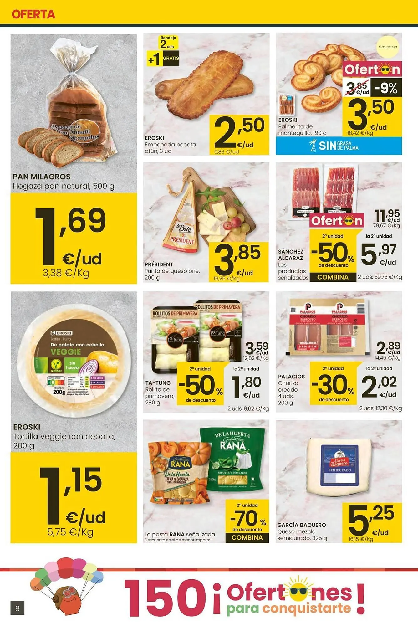 Catálogo de Folleto Eroski 3 de julio al 15 de julio 2025 - Página 8