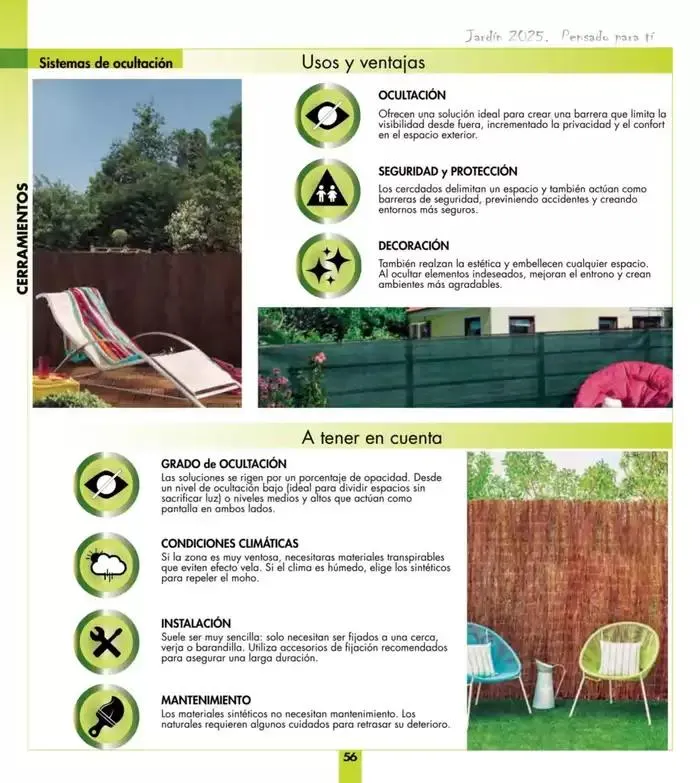 Catálogo de Jardín y Piscinas 2025 7 de abril al 24 de agosto 2025 - Página 56