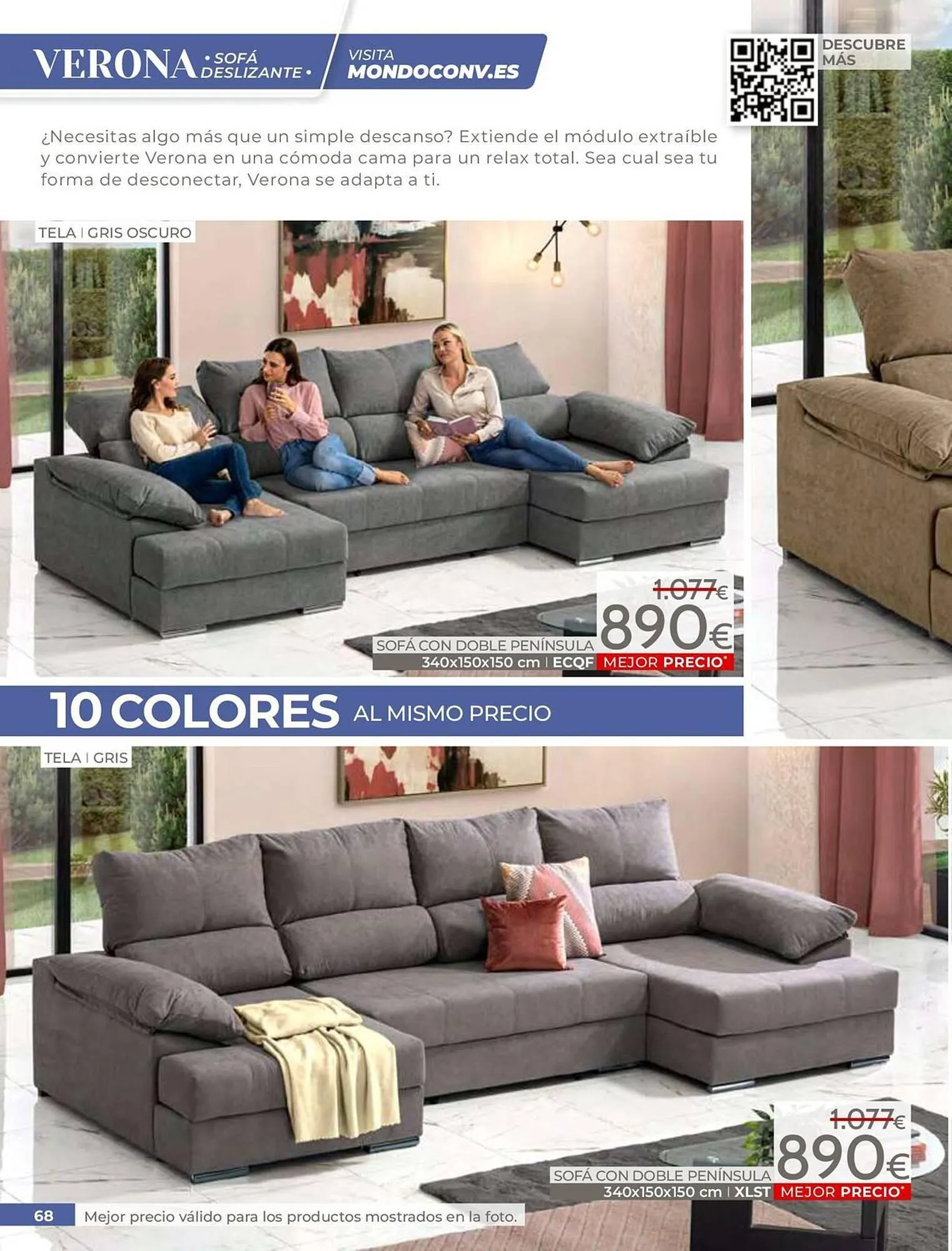 Catálogo de Catálogo Mondo Convenienza 2 de marzo al 31 de mayo 2026 - Página 70