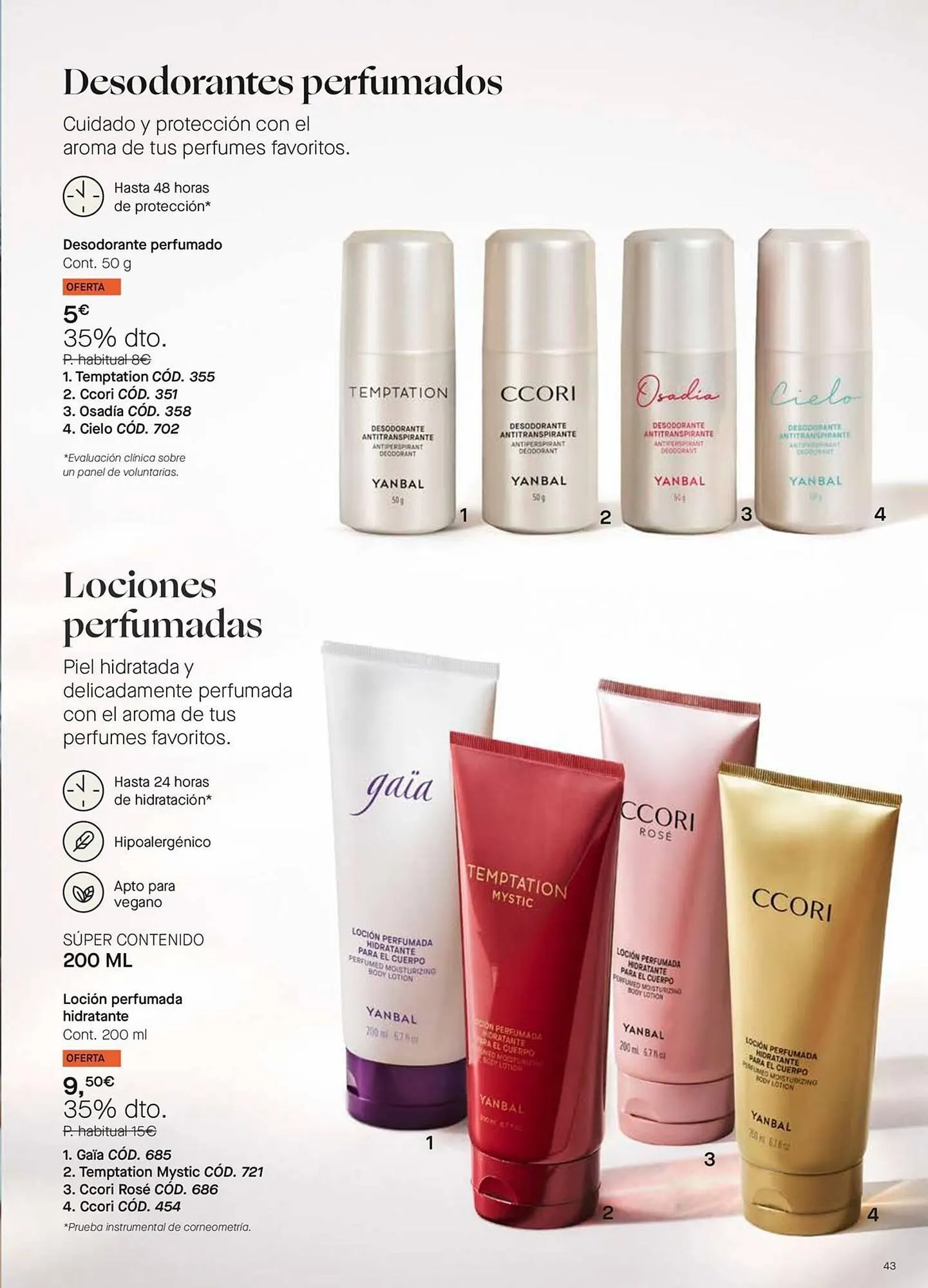 Catálogo de Folleto Yanbal 13 de octubre al 7 de noviembre 2025 - Página 43