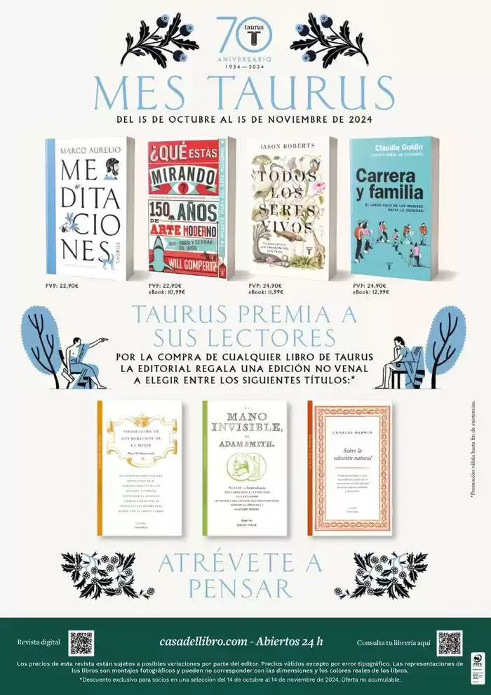Catálogo de Casa del Libro Leer te hace único 6 de noviembre al 30 de noviembre 2024 - Página 24