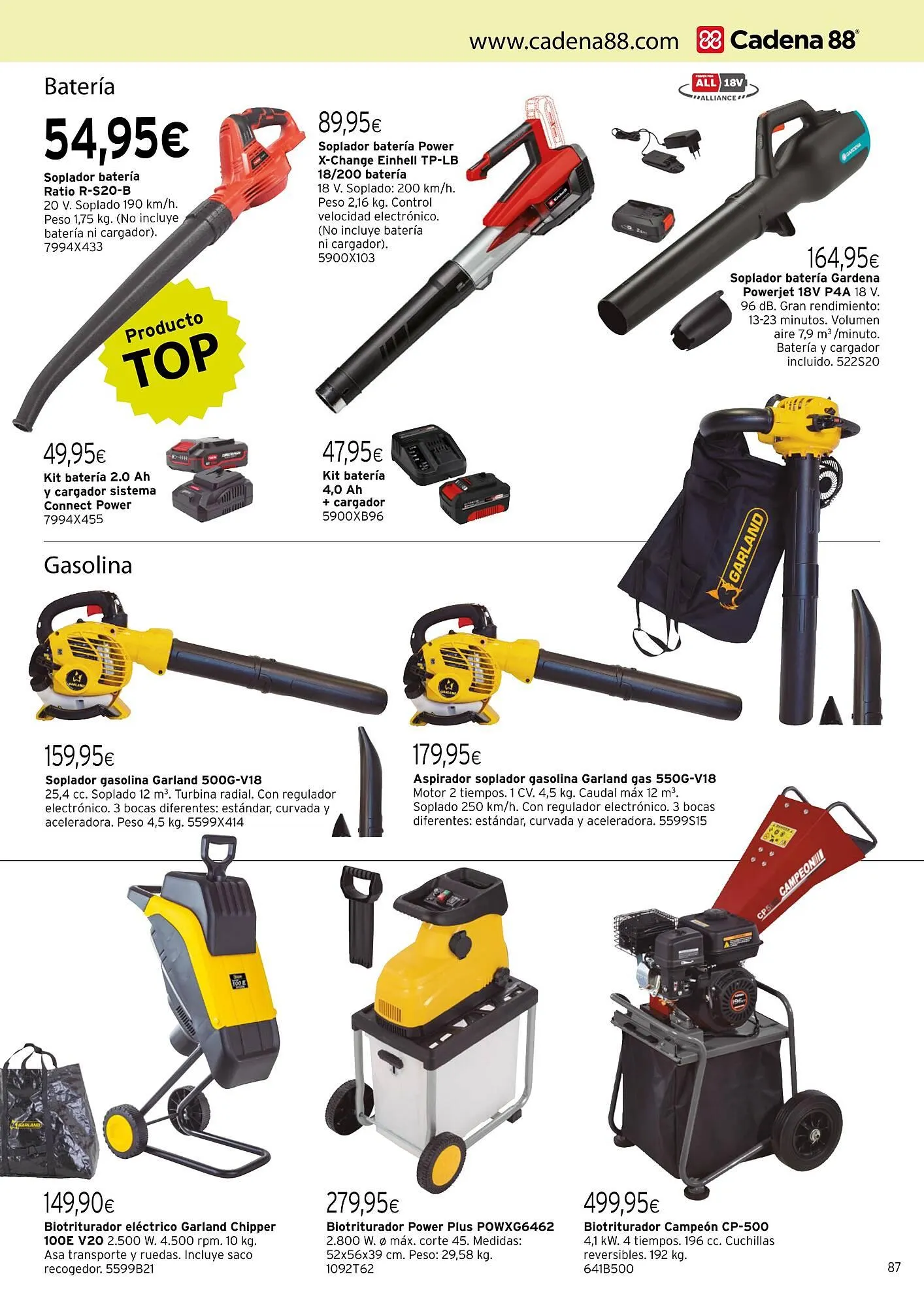 Catálogo de Folleto Cadena88 11 de marzo al 31 de agosto 2025 - Página 87