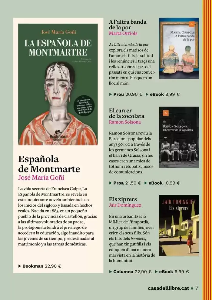 Catálogo de Sant Jordi 2025 8 de abril al 22 de abril 2025 - Página 7