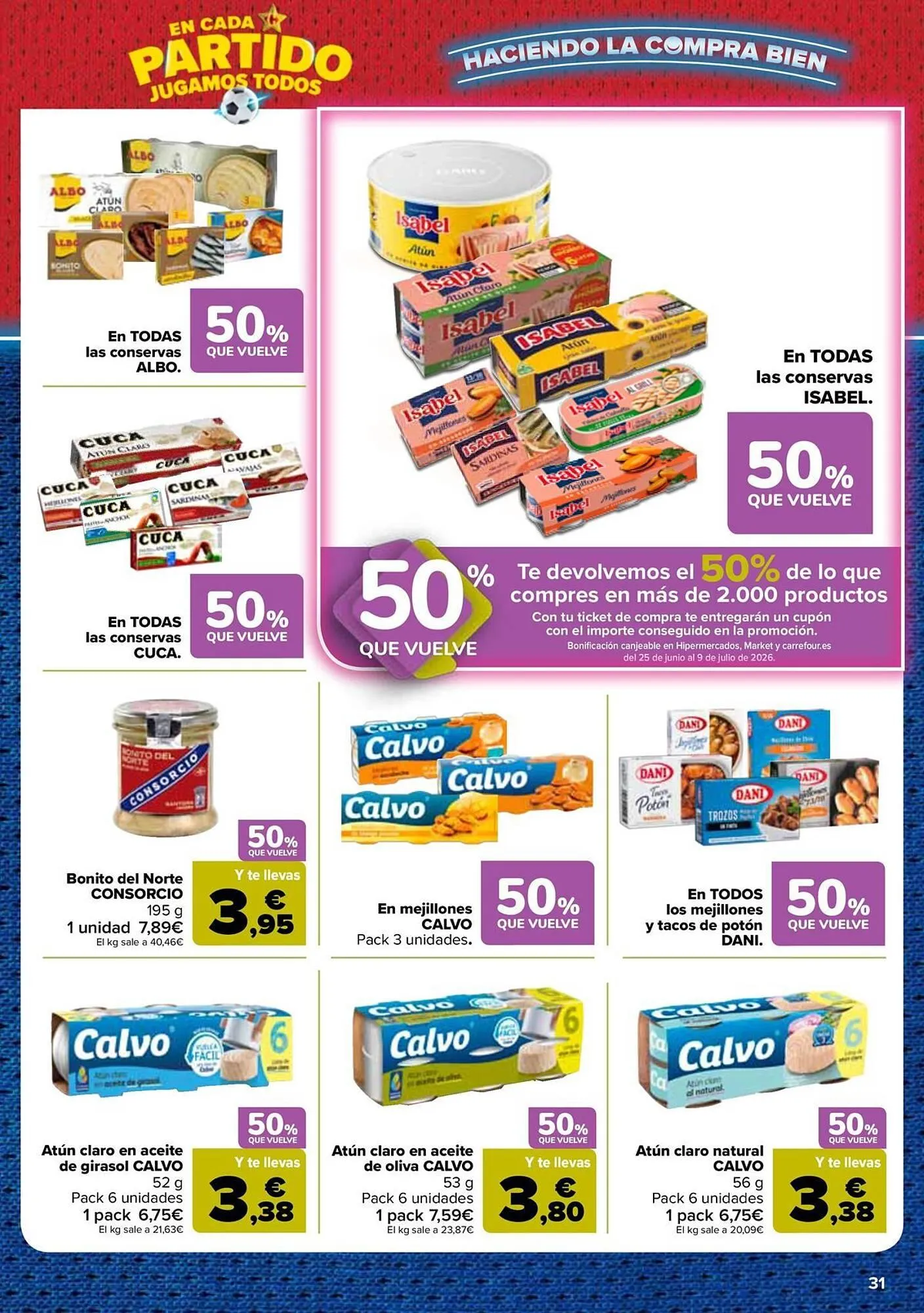 Catálogo de Folleto Carrefour 11 de junio al 24 de junio 2026 - Página 31
