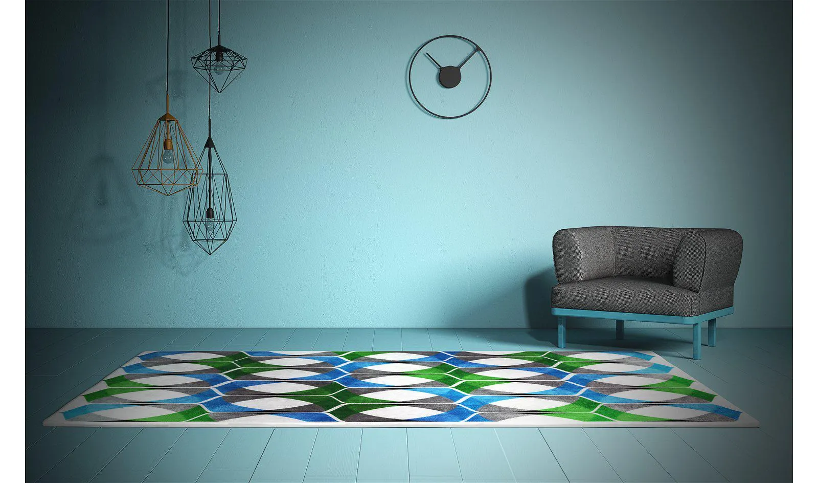 Alfombra de lana Riad