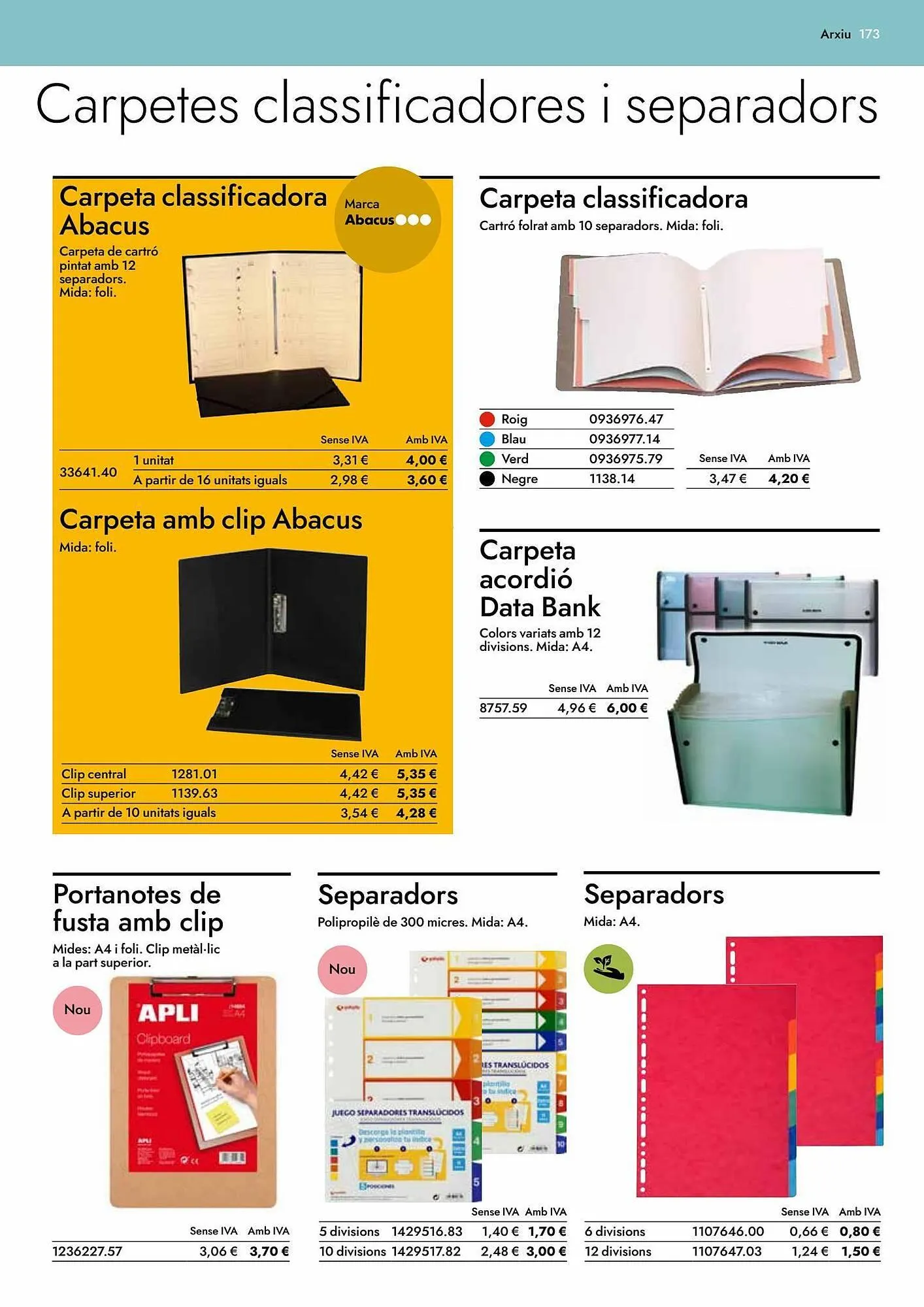 Catálogo de Folleto Abacus 23 de marzo al 31 de enero 2024 - Página 175