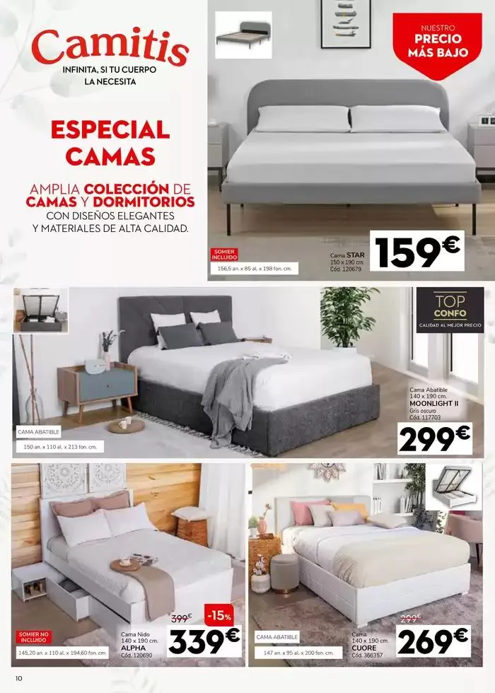 Catálogo de Hasta un 60% de descuento en descanso 2 de mayo al 28 de mayo 2025 - Página 10