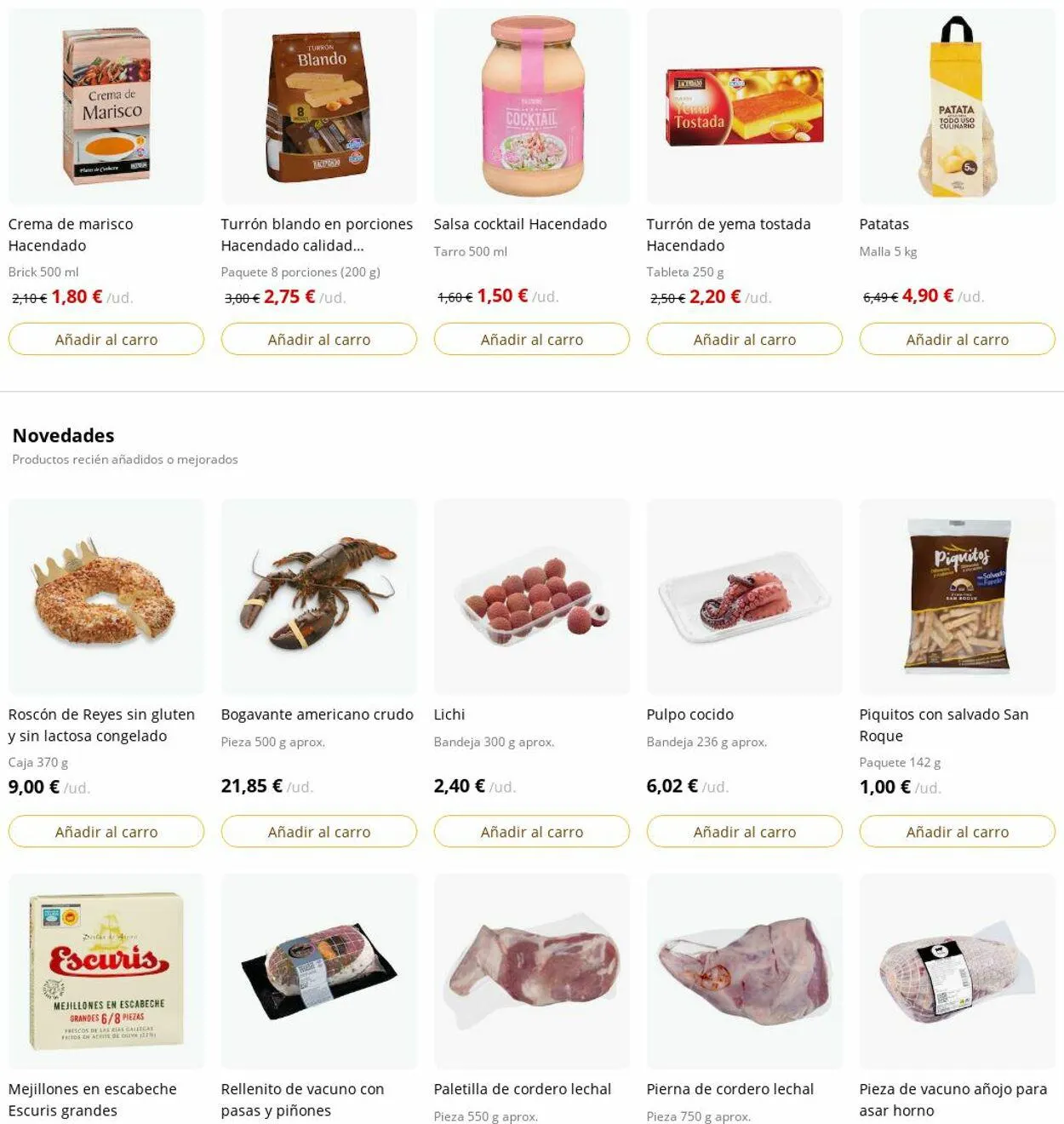 Catálogo de Mercadona Oferta actual 25 de diciembre al 3 de enero 2024 - Página 1