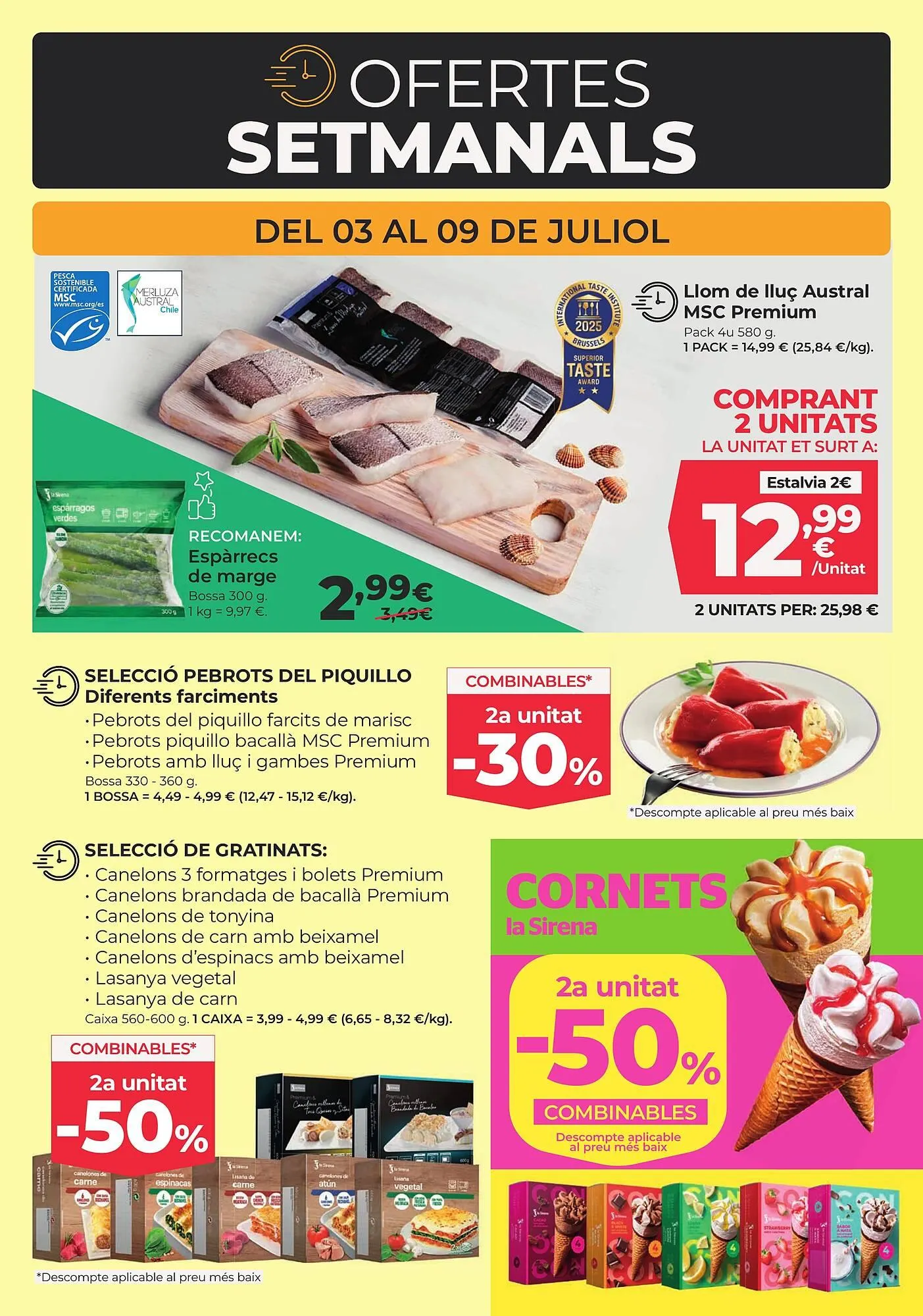 Catálogo de Folleto La Sirena 26 de junio al 9 de julio 2025 - Página 3