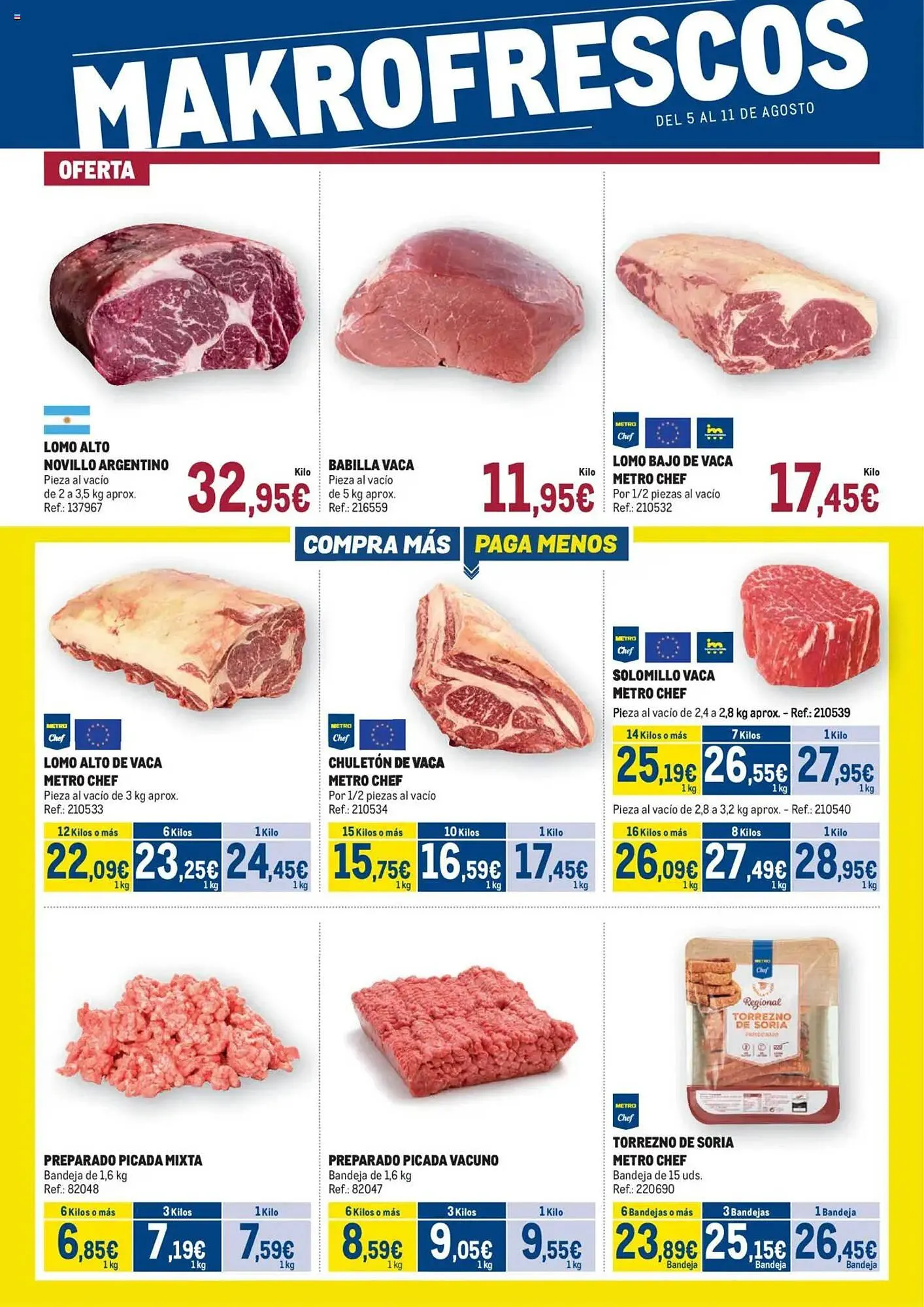 Catálogo de Folleto Makro 5 de agosto al 11 de agosto 2025 - Página 1