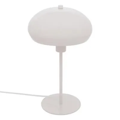 205922 LAMPARA DE MESA HONGO SAVIO ALTURA 38 CM METAL ARCILLA