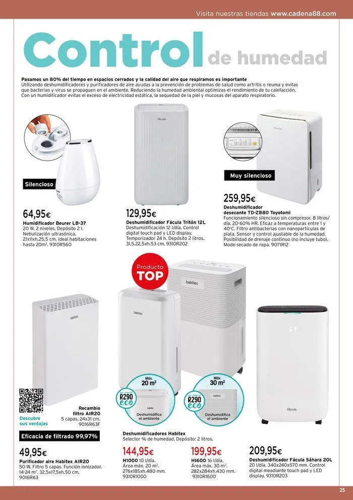 Catálogo de Calor, prepárate para el invierno! 17 de septiembre al 28 de febrero 2025 - Página 25