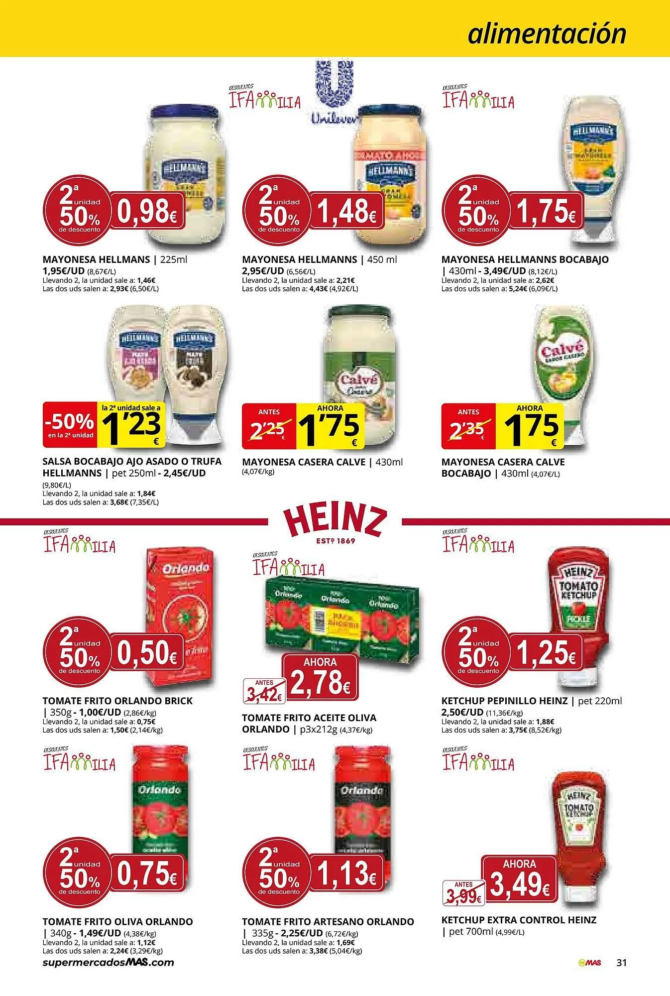 Catálogo de Folleto Supermercados MAS 27 de junio al 31 de julio 2025 - Página 31