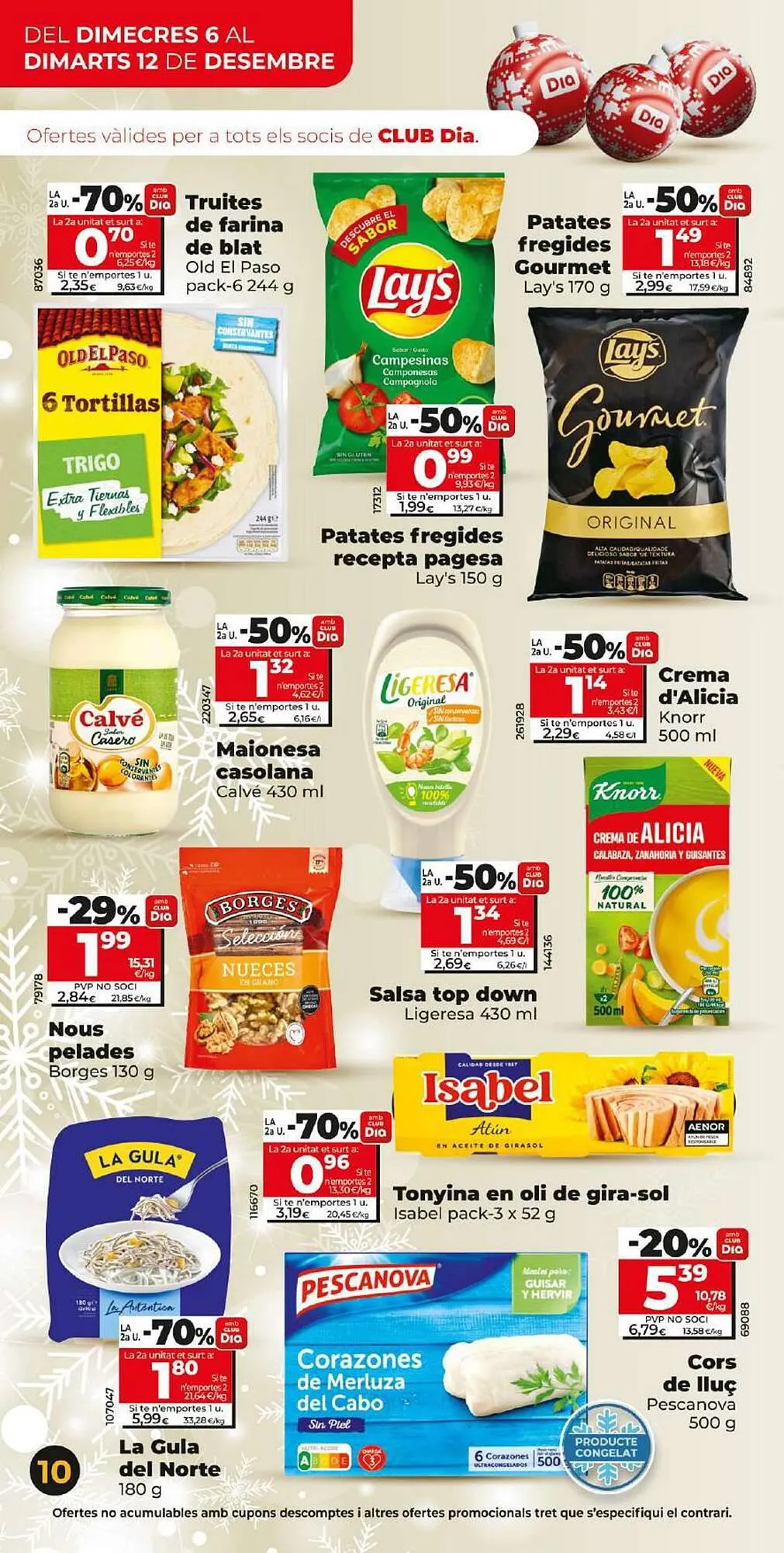 Catálogo de Folleto Dia 6 de diciembre al 12 de diciembre 2023 - Página 10