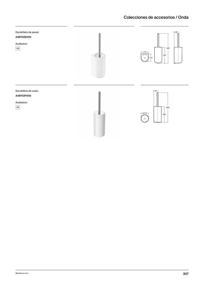 Catálogo de Colecciones de Baño, Muebles y Accesorios 9 de enero al 31 de diciembre 2025 - Página 309