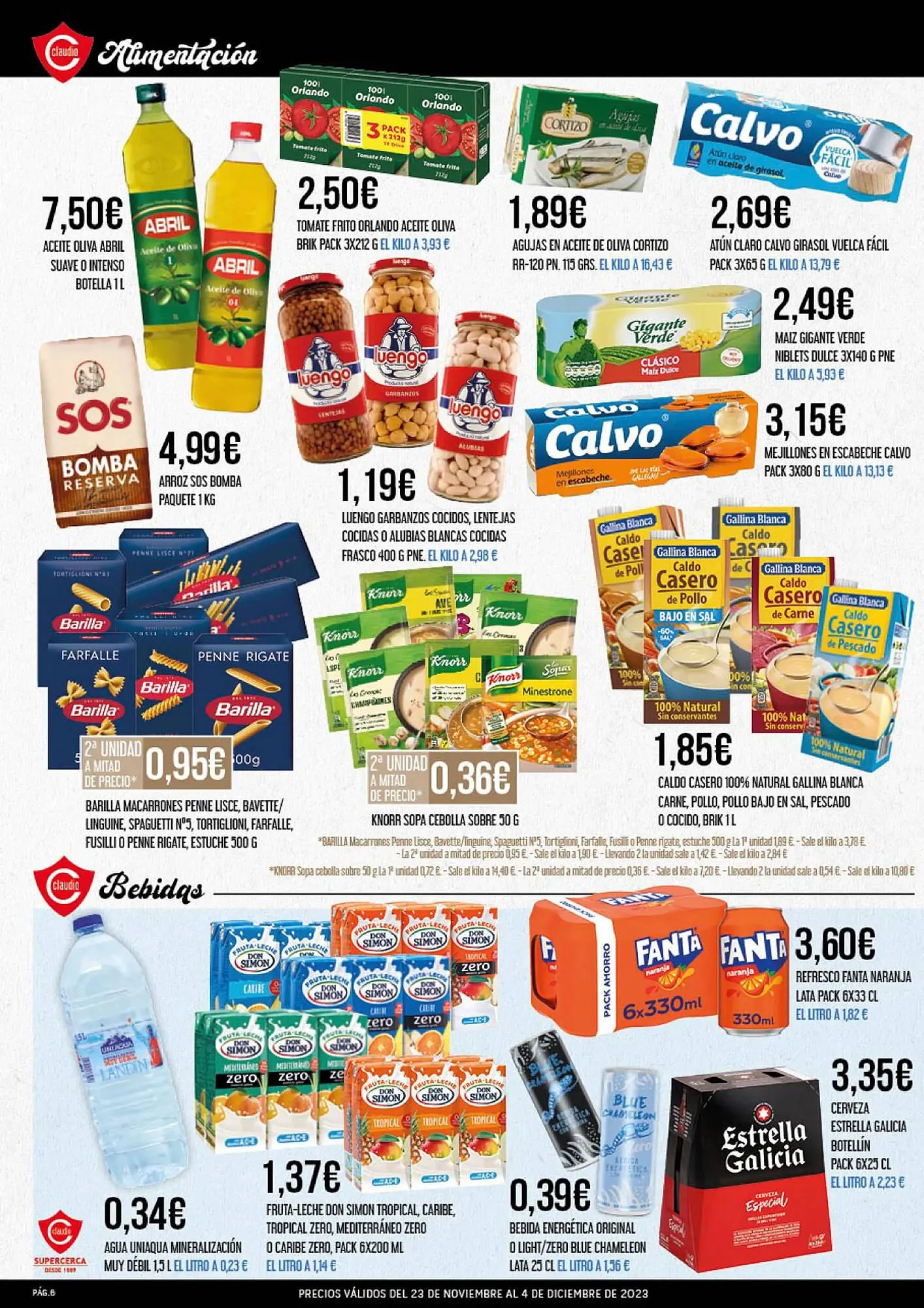 Catálogo de Folleto Claudio 23 de noviembre al 30 de noviembre 2023 - Página 6