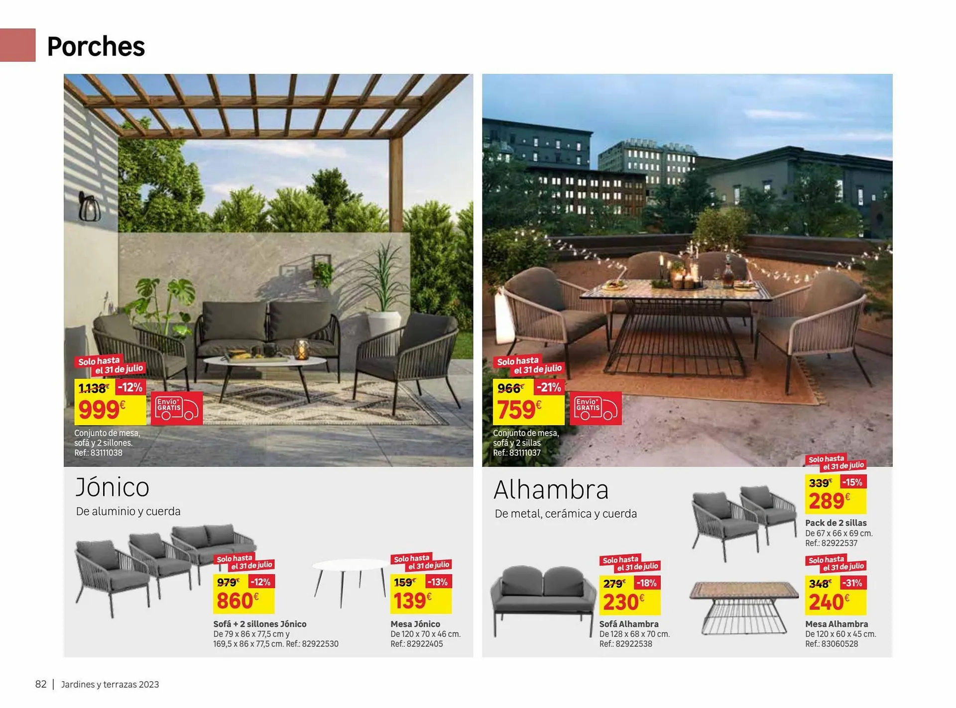 Catálogo de Folleto Leroy Merlin 9 de junio al 31 de julio 2023 - Página 82
