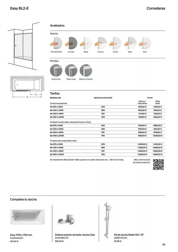 Catálogo de Mamparas de Baño 9 de enero al 31 de diciembre 2025 - Página 91