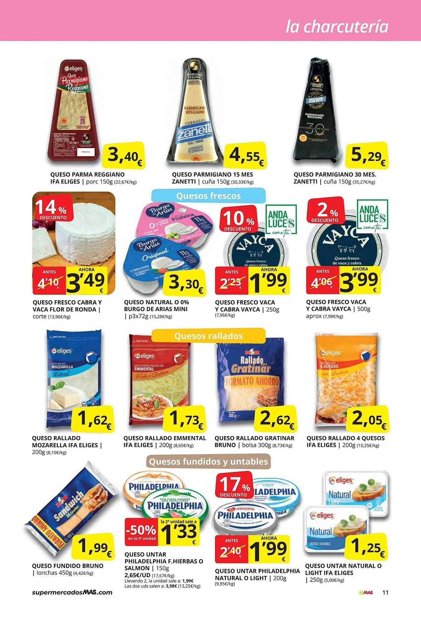 Catálogo de Folleto Supermercados MAS 30 de mayo al 26 de junio 2025 - Página 11