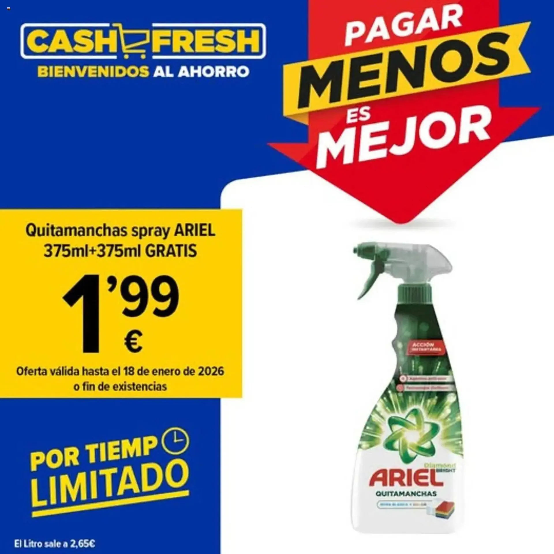 Catálogo de Folleto Cash Fresh 12 de enero al 18 de enero 2026 - Página 1