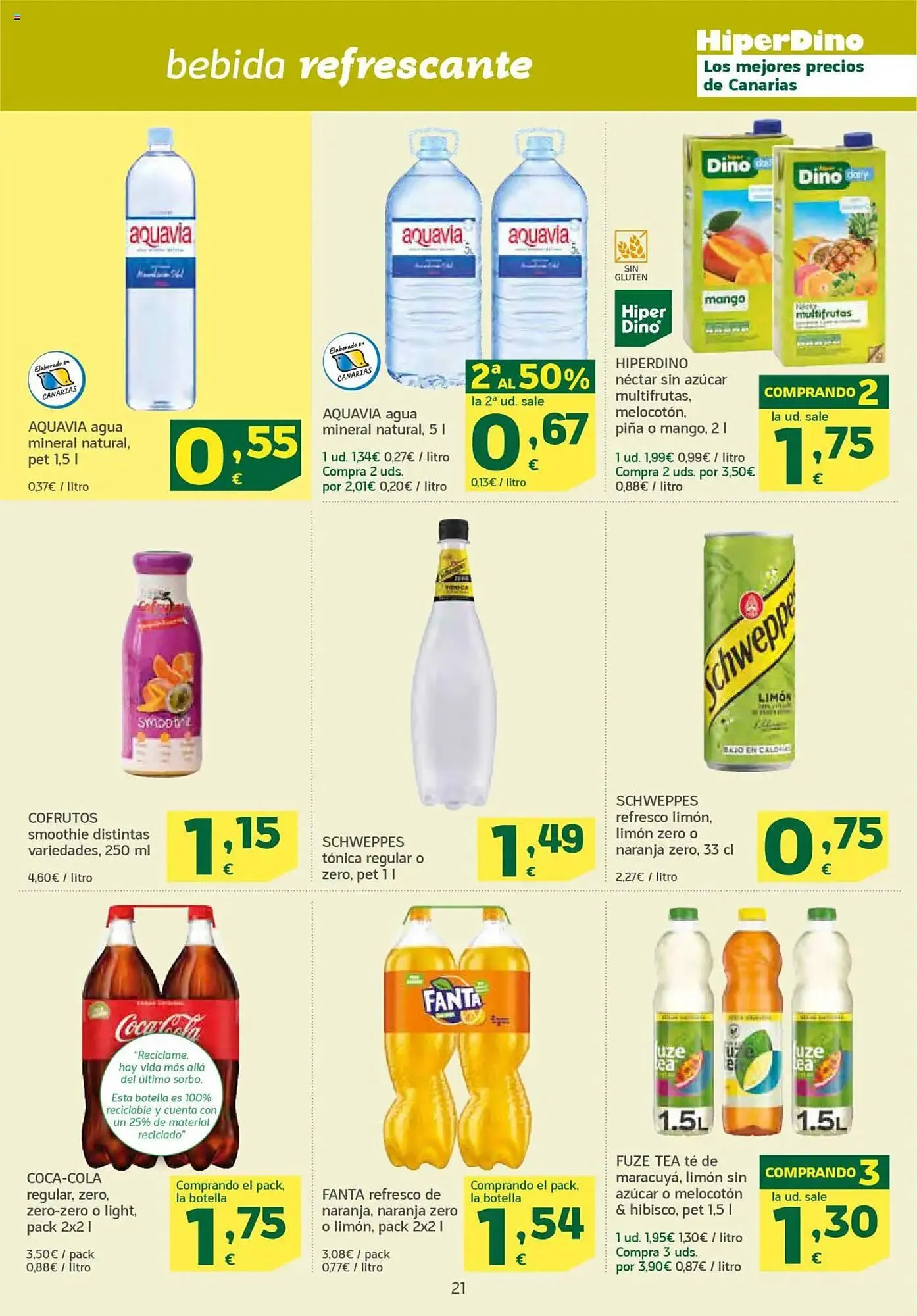 Catálogo de Folleto HiperDino 10 de junio al 20 de junio 2025 - Página 21