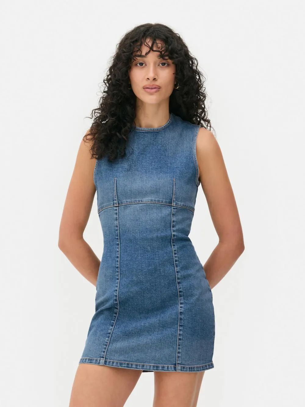 Mini-Jeanskleid