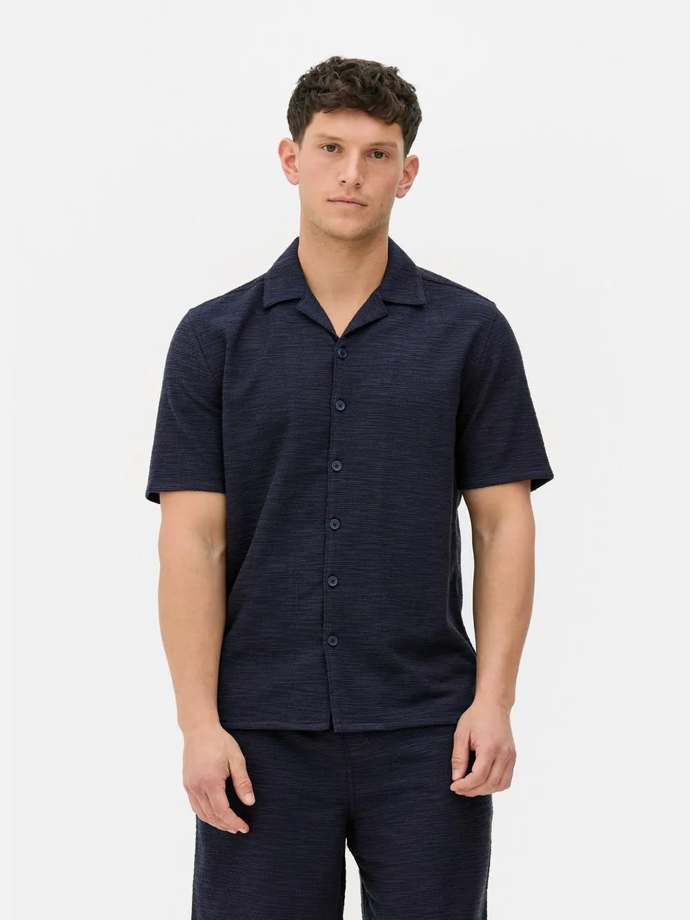 Camisa de punto con botones