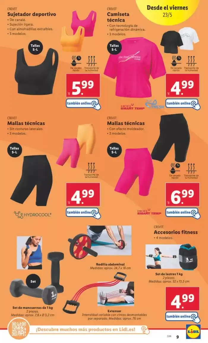 Catálogo de ¡Bazar Lidl! Ofertas válidas del 19/05 al 25/05 19 de mayo al 25 de mayo 2025 - Página 15
