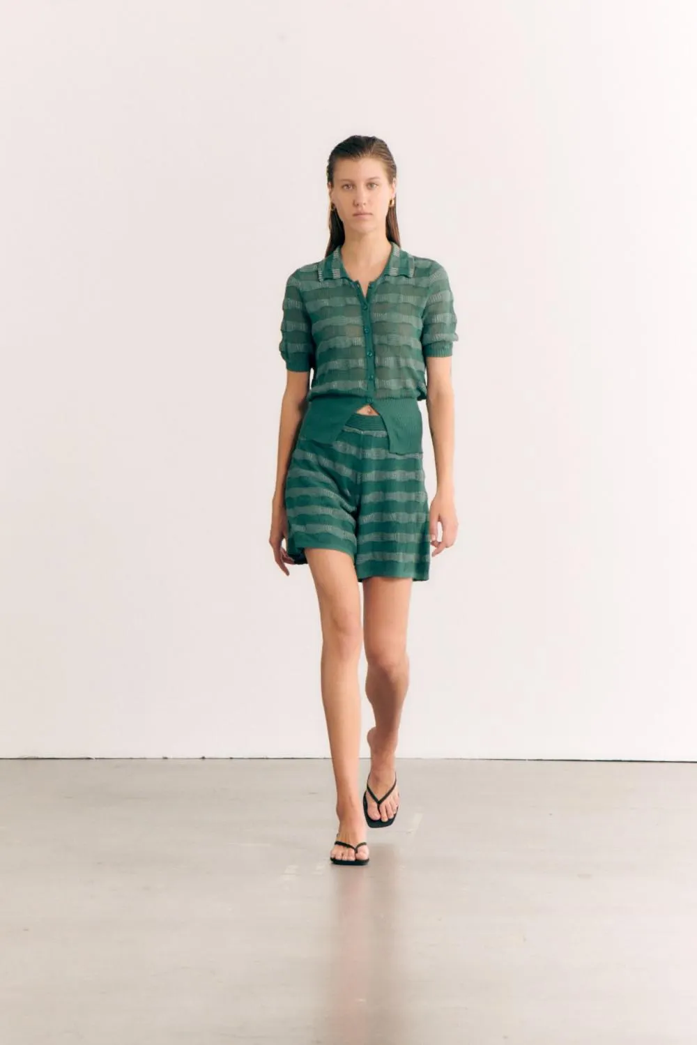 Pantalón corto de punto